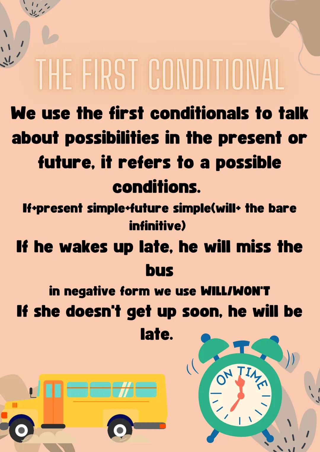 # APUNTES
# INGLÉS
# CONDITIONALS # 业
# THE ZERO CONDITIONAL
We use to zero conditionals to talk
about general truths or facts, the
situa