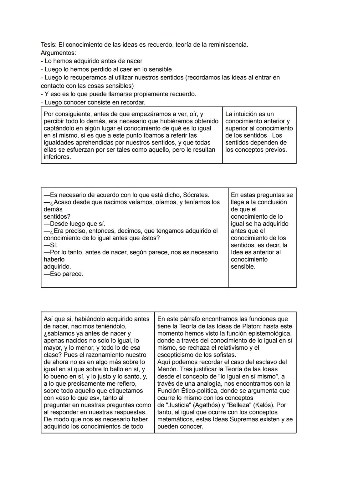 Fedón. 74 a - 75 e (trad. de Carlos García Gual), en Platón, Diálogos. III, ed. Gredos,
Madrid, 1988, pp. 59-63.
1. FASE PREVIA
c) Término