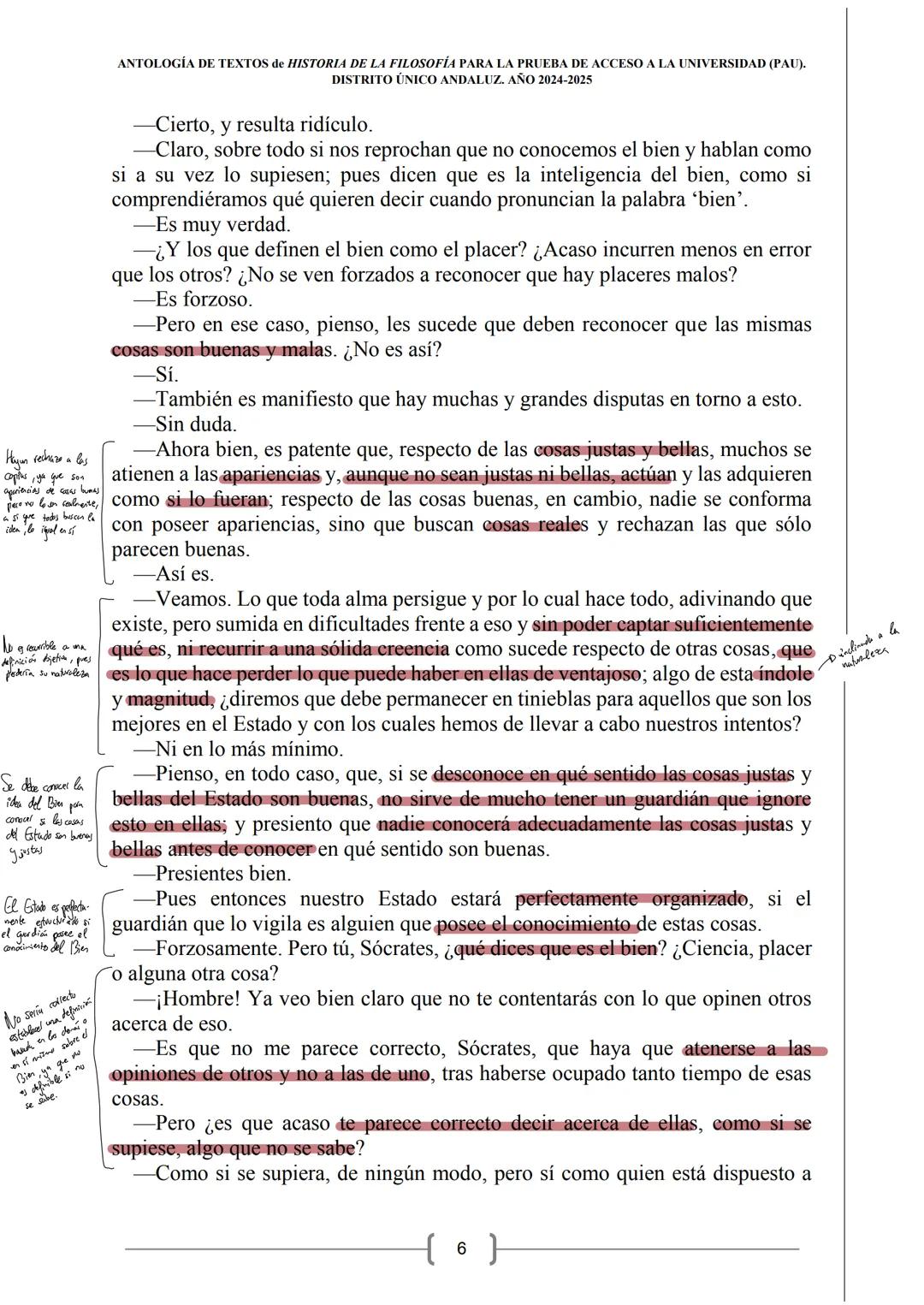 ANTOLOGÍA DE TEXTOS de HISTORIA DE LA FILOSOFÍA PARA LA PRUEBA DE ACCESO A LA UNIVERSIDAD (PAU).
DISTRITO ÚNICO ANDALUZ. AÑO 2024-2025
pérd