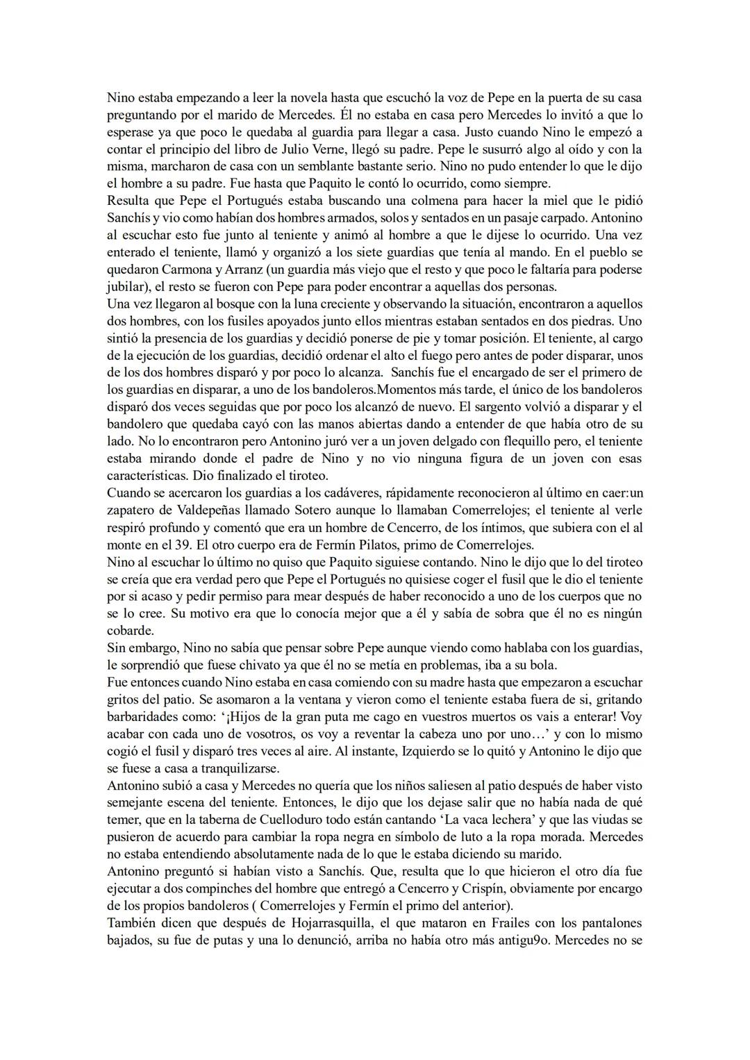 EL LECTOR DE JULIO VERNE
I-
1947
Se sitúa en Andalucía en el pueblo del protagonista. Lugar donde en invierno se morían de frío.
Antes de l