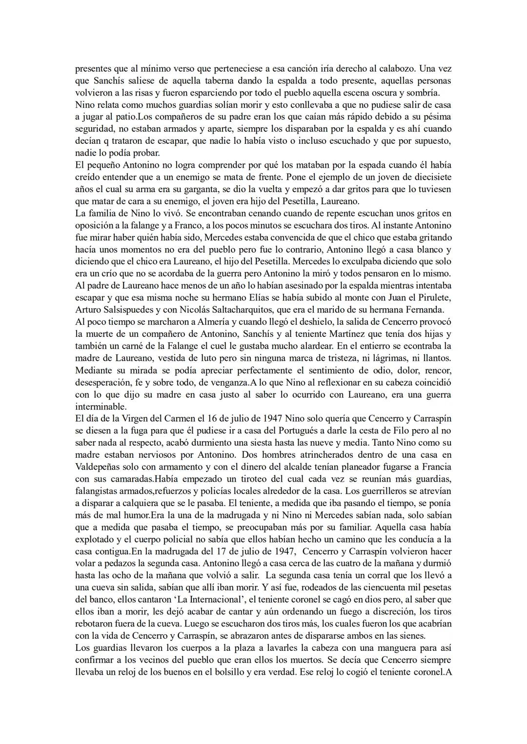 EL LECTOR DE JULIO VERNE
I-
1947
Se sitúa en Andalucía en el pueblo del protagonista. Lugar donde en invierno se morían de frío.
Antes de l