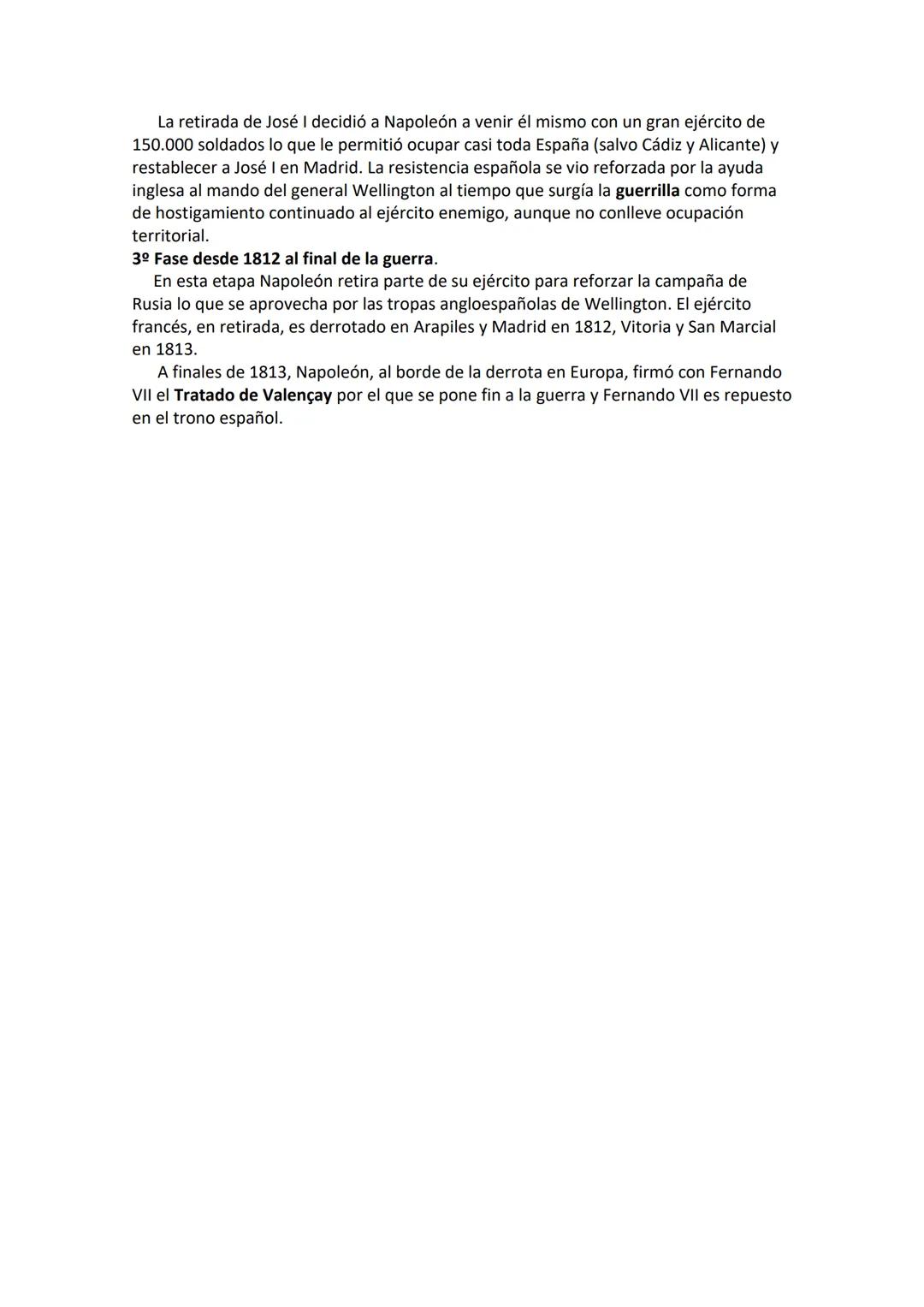 A. SOCIEDADES EN EL TIEMPO. + B. RETOS DEL MUNDO ACTUAL.
PREGUNTA 1. Describe la Guerra de la Independencia: sus causas, la
composición de l