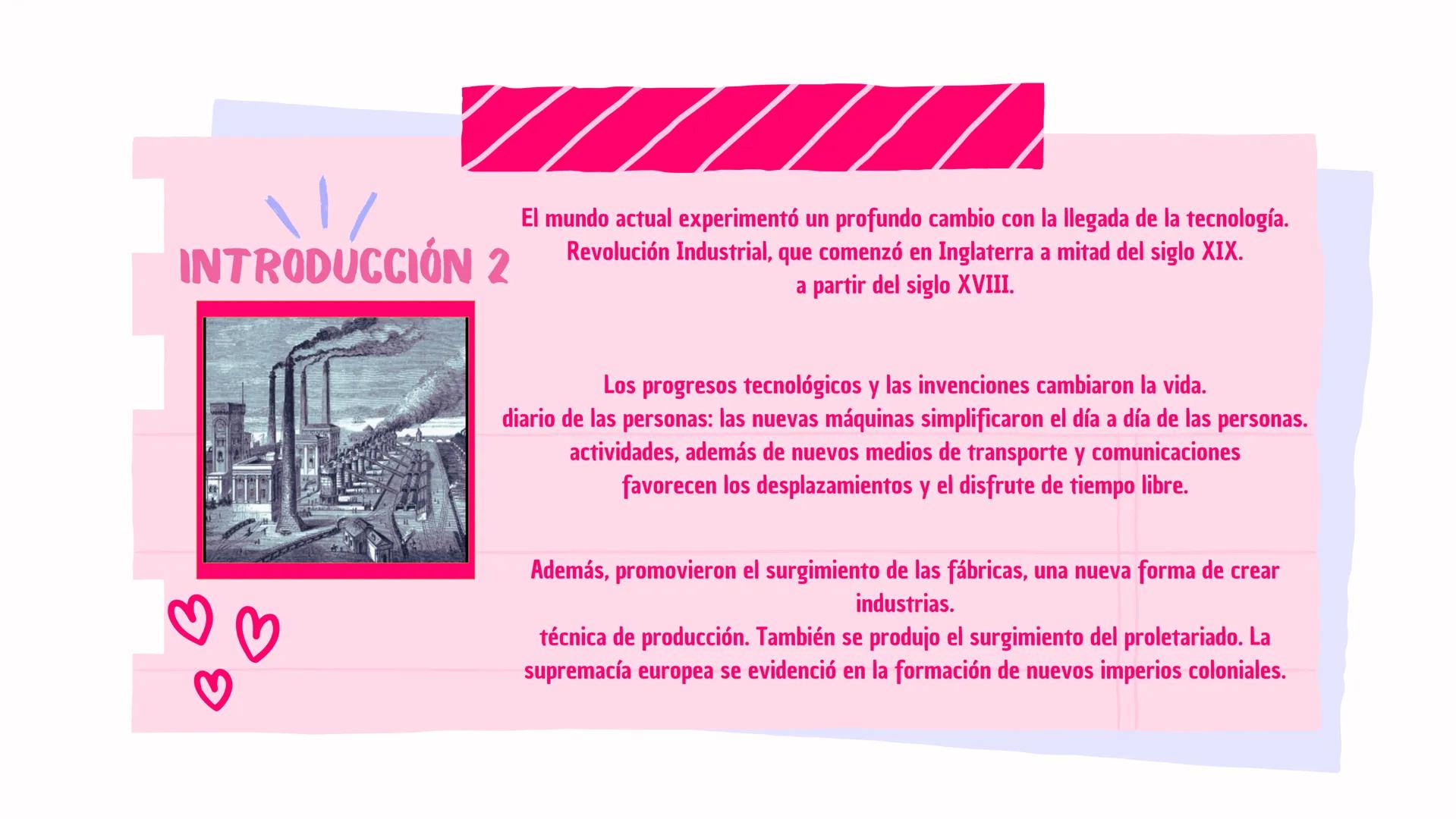 # REVOLUCIÓN INDUSTRIAL E
## IMPERIALISMO
El mundo contemporáneo cambió profundamente con la Revolución Industrial INTRODUCCIÓN 1 La Revolu