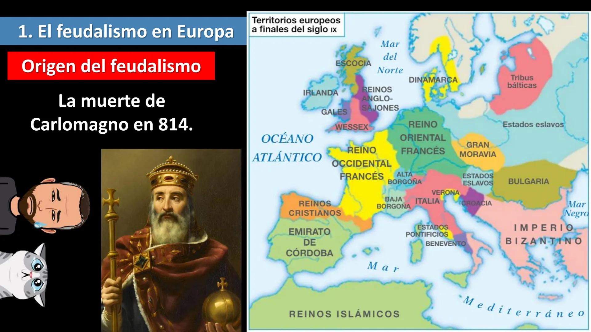 TEMA 2
CONTENIDOS
1. El feudalismo en Europa
2. La economía feudal
3. La sociedad feudal
4. ¿Cómo vivían los nobles?
LA ALTA EDAD MEDI
