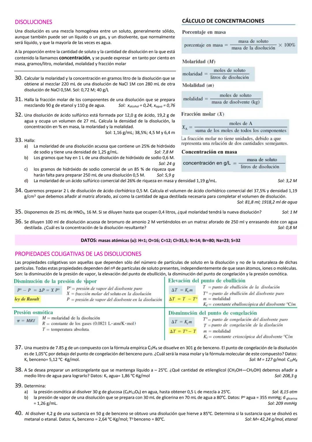 LEYES Y CONCEPTOS BÁSICOS EN QUÍMICA
LEYES PONDERALES
• Ley de Lavoisier o de la conservación de la materia. La masa de los productos
obteni