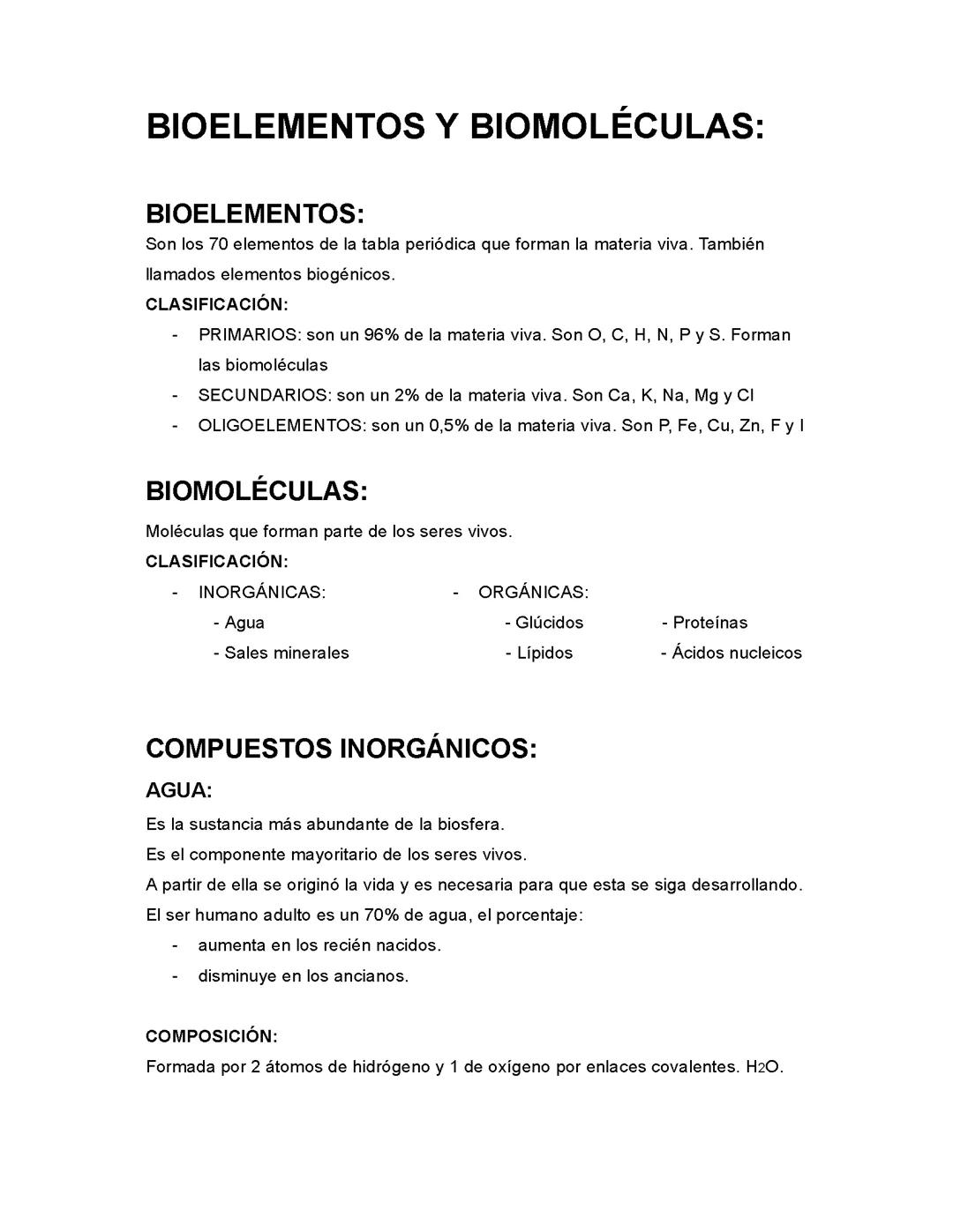 Bioelementos