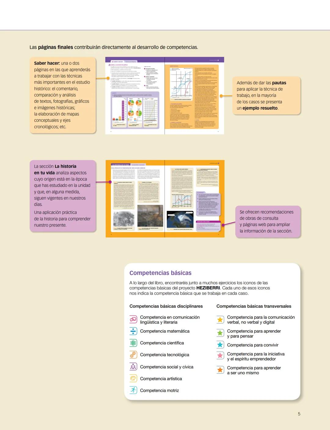 SANTILLANA
ZUBIA
PROYECTO
SABER
HACER
Historia del Mundo
Contemporáneo
SERIE DESCUBRE
El libro Historia del Mundo Contemporáneo, para primer
