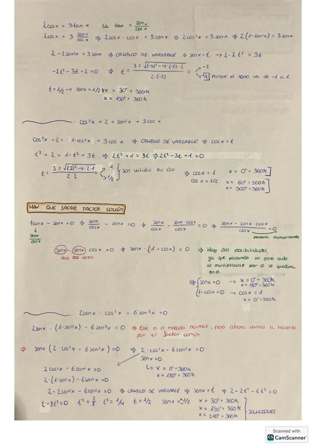 RECUPERACION MATES
1BACHILLERATO
TRIGONOMETRÍA
PASAR DE GRADOS A RADZANES -> Para pasar de grados a radianes hay que hacer el
factor de conv
