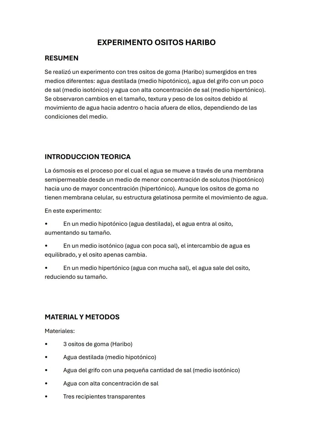 # TRABAJO SOBRE
# LA ÓSMOSIS
TRABAJO HECHO POR:
DANIEL SANCHEZ COCA
NATALIA MARTIN TORO
LUPE MENDEZ SERRANO EXPERIMENTO HUEVO
RESUMEN