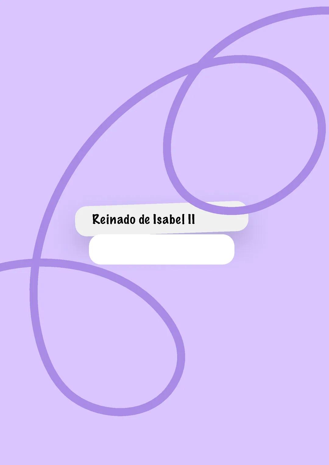 Reinado de Isabel II