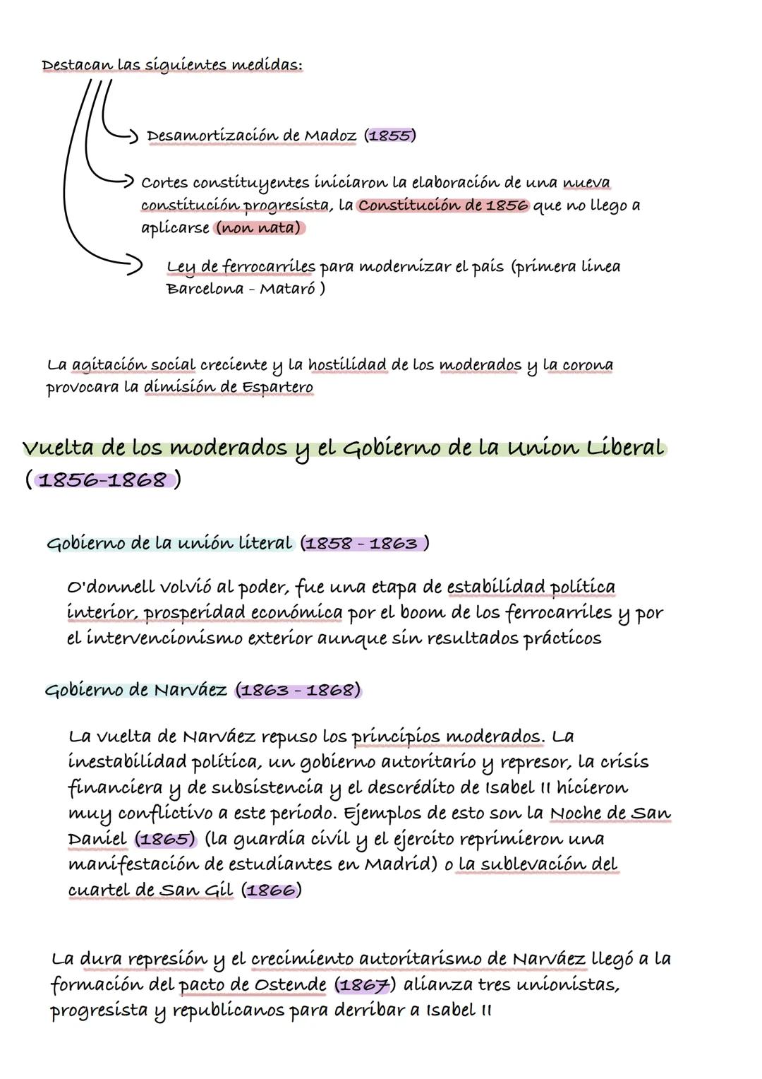 Reinado de Isabel II # Reinado de Isabel II
# Periodo de regencias (1833 - 1843)
# Regencia de María Cristina (1833 - 1840)
Durante la guerr