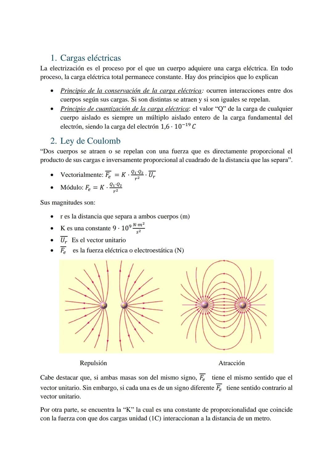 # CAMPO ELÉCTRICO
Tema 3 --- OCR Start ---
ÍNDICE
Cargas eléctricas
1.
.3
2.
Ley de Coulomb.
3
3.
Comparación de fuerza gravitatoria y fuer