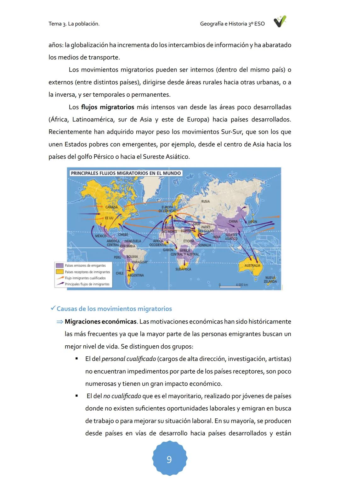 Tema 3. La población.
Geografía e Historia 3º ESO
TEMA 3.
LA POBLACIÓN
1. LA POBLACIÓN
1.1. Estructura de la población
1.2. El crecimie