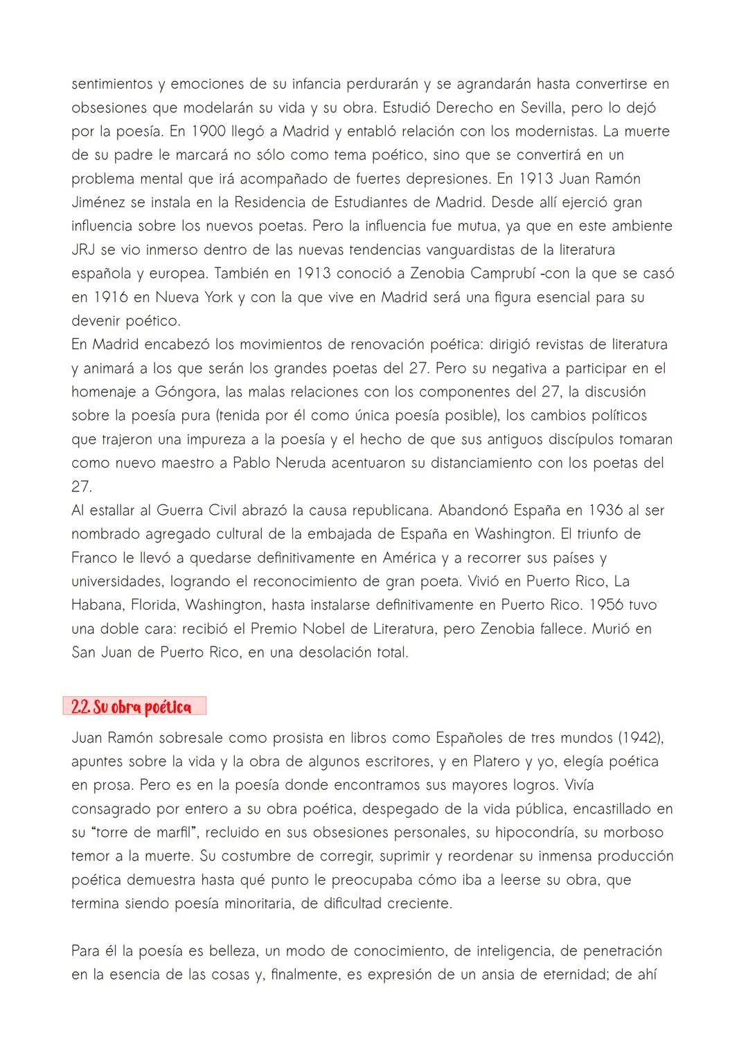 # TEMA 5. ANTONIO MACHADO Y JUAN RAMÓN
JIMÉNEZ
Introducción
Mientras en el Modernismo propiamente dicho hemos de destacar la poesía lírica