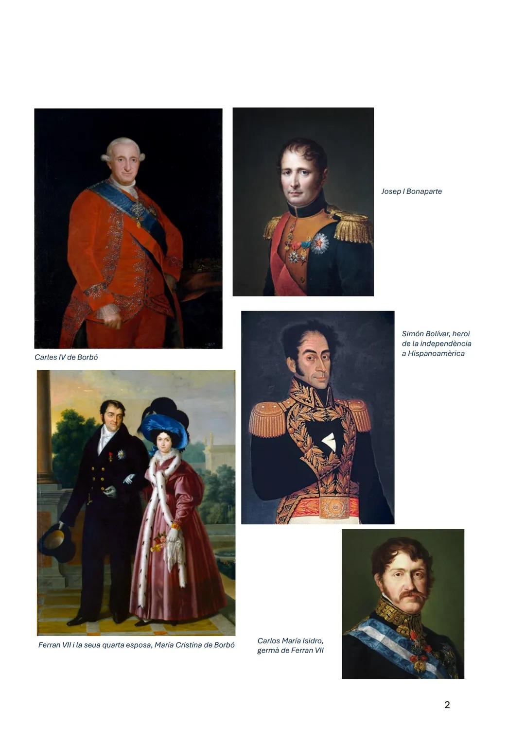 Tema 3. El segle XIX a Espanya
1. Guerra contra França (1808-1814)
Per por al contagi de les idees de la Revolució Francesa, el rei d'Espa