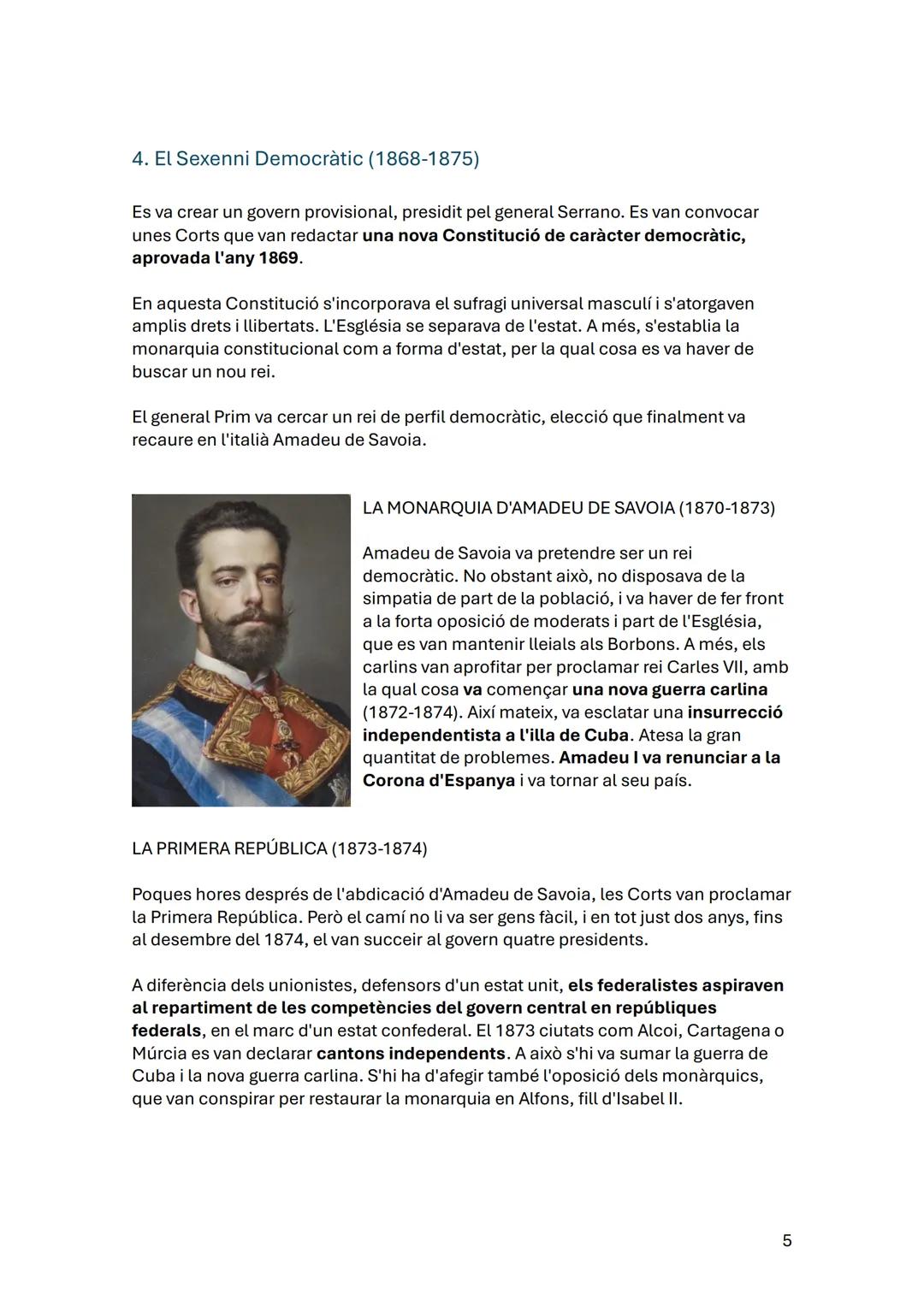 Tema 3. El segle XIX a Espanya
1. Guerra contra França (1808-1814)
Per por al contagi de les idees de la Revolució Francesa, el rei d'Espa