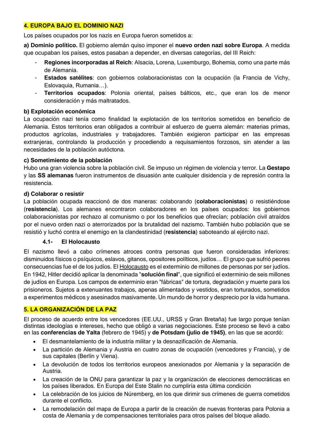 # UNIDAD 4. LA II GUERRA MUNDIAL
1. LA 2^{a} GUERRA MUNDIAL: ANTECEDENTES Y ORÍGENES
La IGM dejó un rastro de destrucción y muerte que sumi