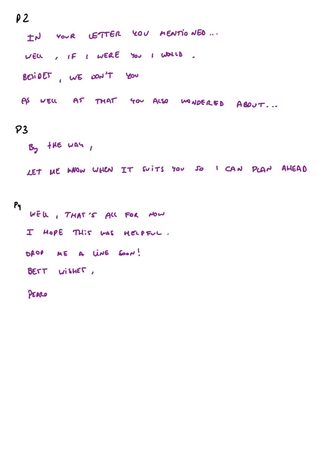 WRITING
ESSAY
- FORMAL
- NO CONTRACCIONES
ESTRUTURA
INTRODUCCIÓN
1° IDEA
2 IDEA
3° 102A
CONCLUSIÓN Y OPINION PERSONAL
IMPORTANTE
RAZ