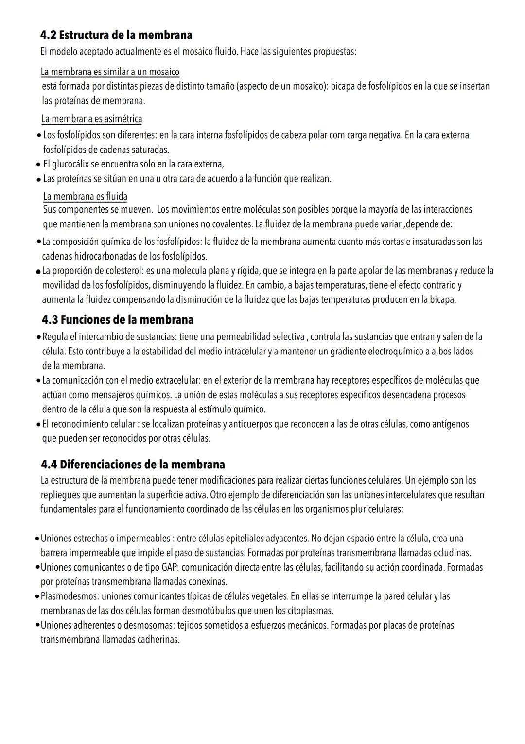 # Tema 4: La estructura de la célula
1. Teoría celular
La teoría celular afirma que la célula es la unidad estructural y funcional de los s