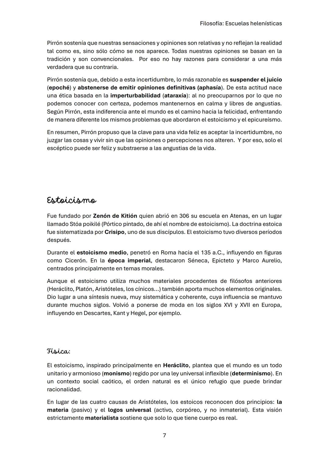 # ESCUELAS
# HELENÍSTICAS # Escuelas helenísticas
# Contexto histórico-filosófico
Filosofía: Escuelas helenísticas
El Helenismo es el períod