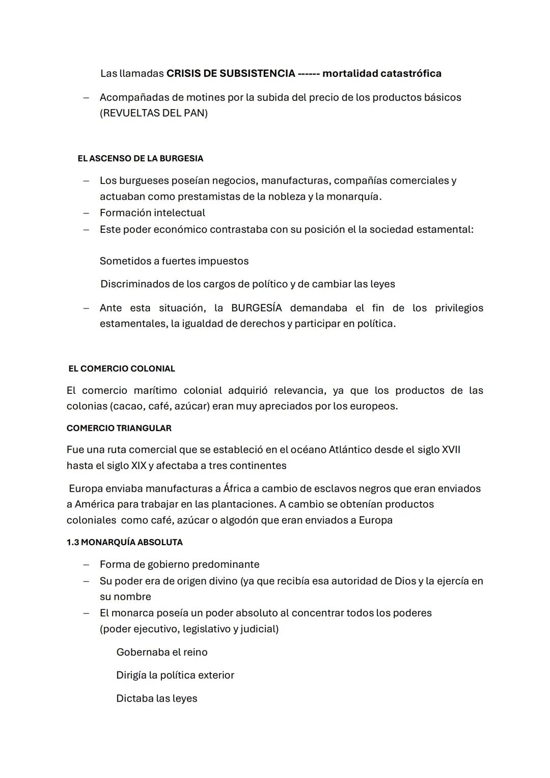 --- OCR Start ---
ΤΕΜΑ 1: ANTIGUO REGIMEN
ANTIGUO REGIMEN: sistema político, económico y social presente en Europa en los
siglos XVI-XVIII c