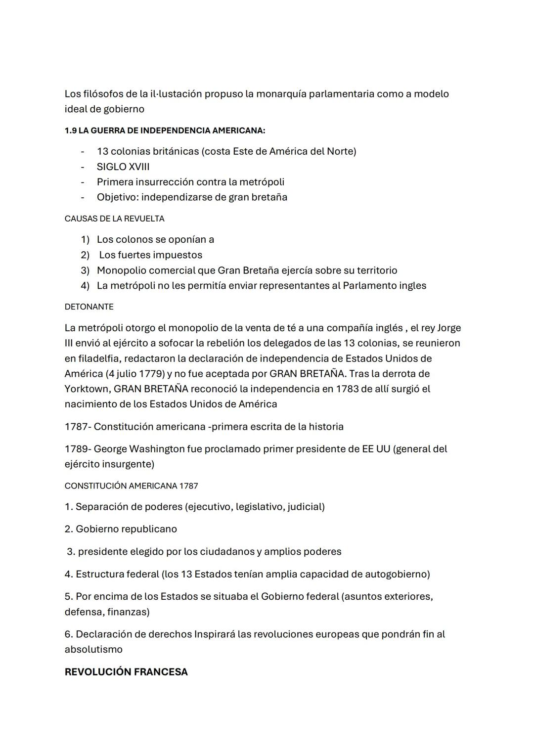 --- OCR Start ---
ΤΕΜΑ 1: ANTIGUO REGIMEN
ANTIGUO REGIMEN: sistema político, económico y social presente en Europa en los
siglos XVI-XVIII c