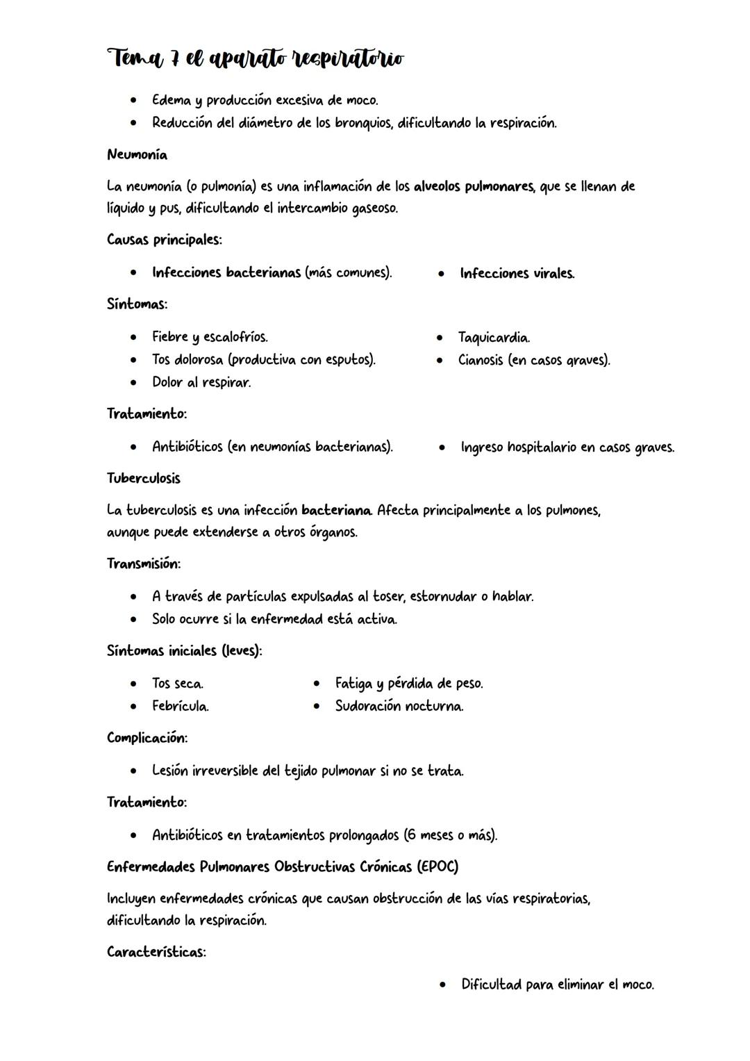 # Tema 7 el aparato respiratorio
## 1. Anatomia del aparato respiratorio
Tiene dos zonas diferenciadas:
- Las vías aéreas, por donde circ