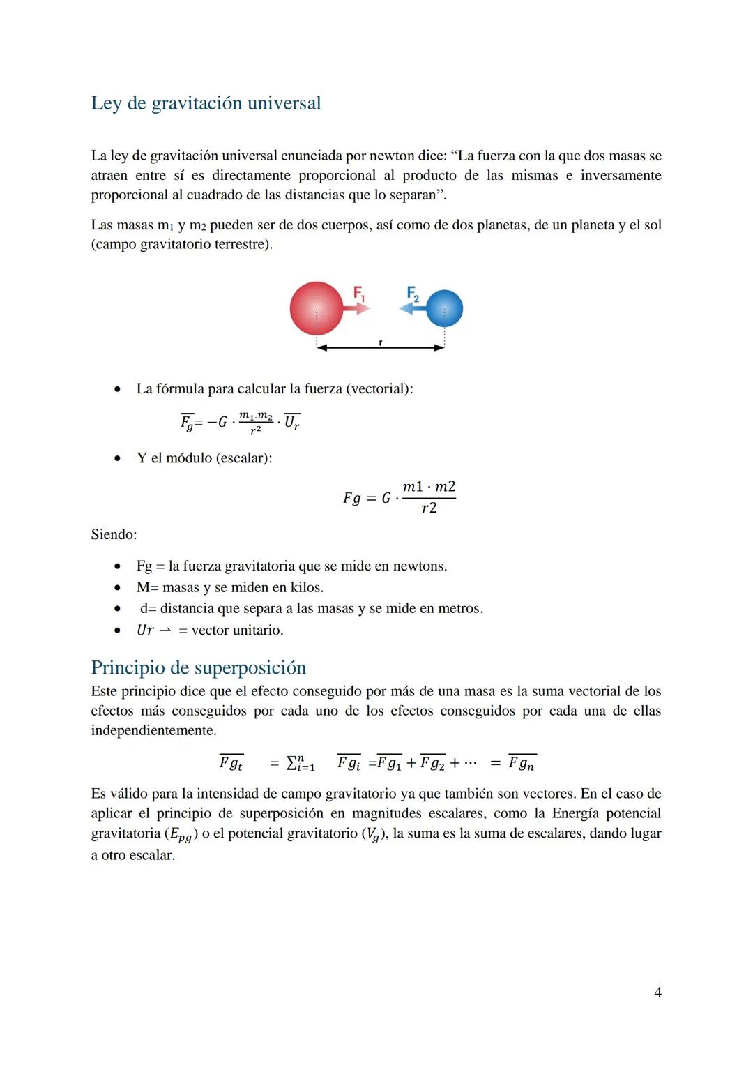 # Campo gravitatorio
Tema 2
1 --- OCR Start ---
Índice
Leyes de Kepler
Ley de gravitación universal.
.4
Principio de superposición.
4
Inte
