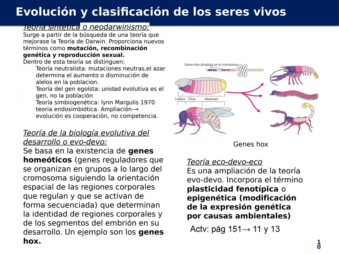 # Evolución y
clasificación de
los seres vivos
Biología, Geología y
Ciencias
Ambientales
1º Bachillerato MINA # Evolución y clasificación d