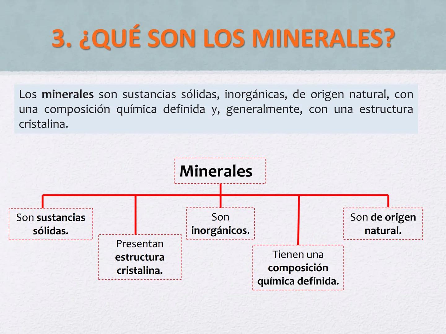 # LA GEOSFERA
Tema 3 # LA GEOSFERA
1. ¿Cómo se originó la Tierra?
2. Las capas del interior terrestre
3. ¿Qué son los minerales?
4. ¿Qué s