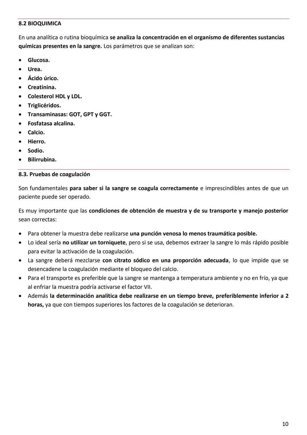 # TEMA 4: MUESTRAS DE SANGRE
1. OBTENCIÓN DE MUESTRAS SANGUÍNEAS
La sangre es el espécimen más usado habitualmente para los estudios analí