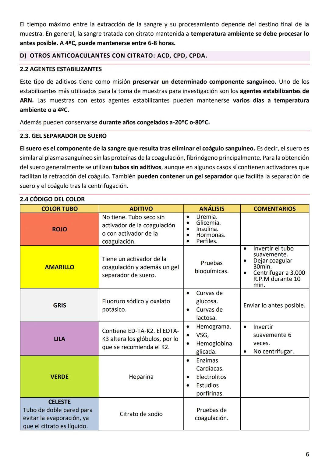 # TEMA 4: MUESTRAS DE SANGRE
1. OBTENCIÓN DE MUESTRAS SANGUÍNEAS
La sangre es el espécimen más usado habitualmente para los estudios analí