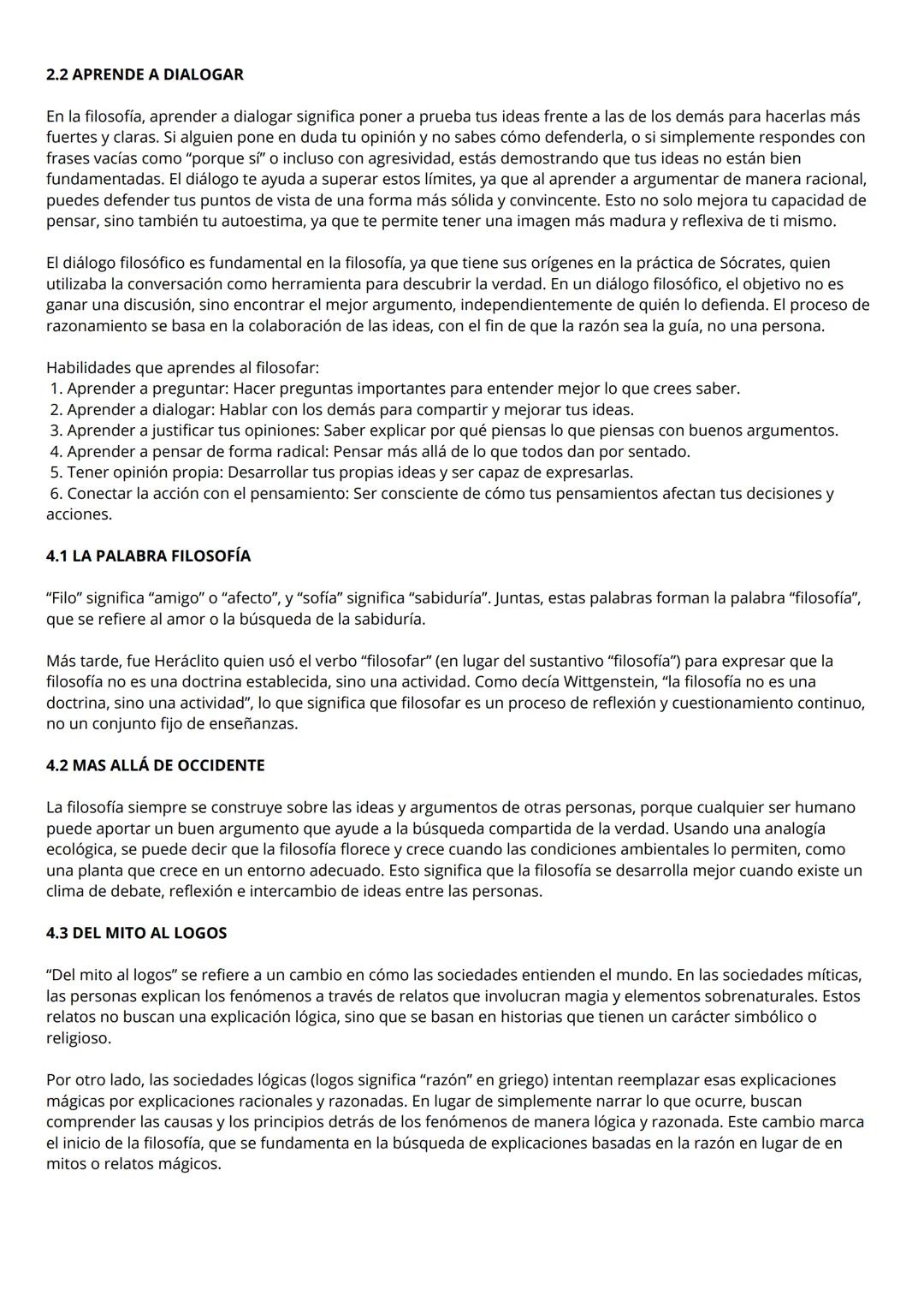 # ¿QUÉ ES FILOSOFÍA?
1.¿QUÉ ES LA FILOSOFÍA? ¿QUÉ ES FILOSOFAR?
La filosofía es una actividad, no una cosa. Filosofar es pensar, pero no c