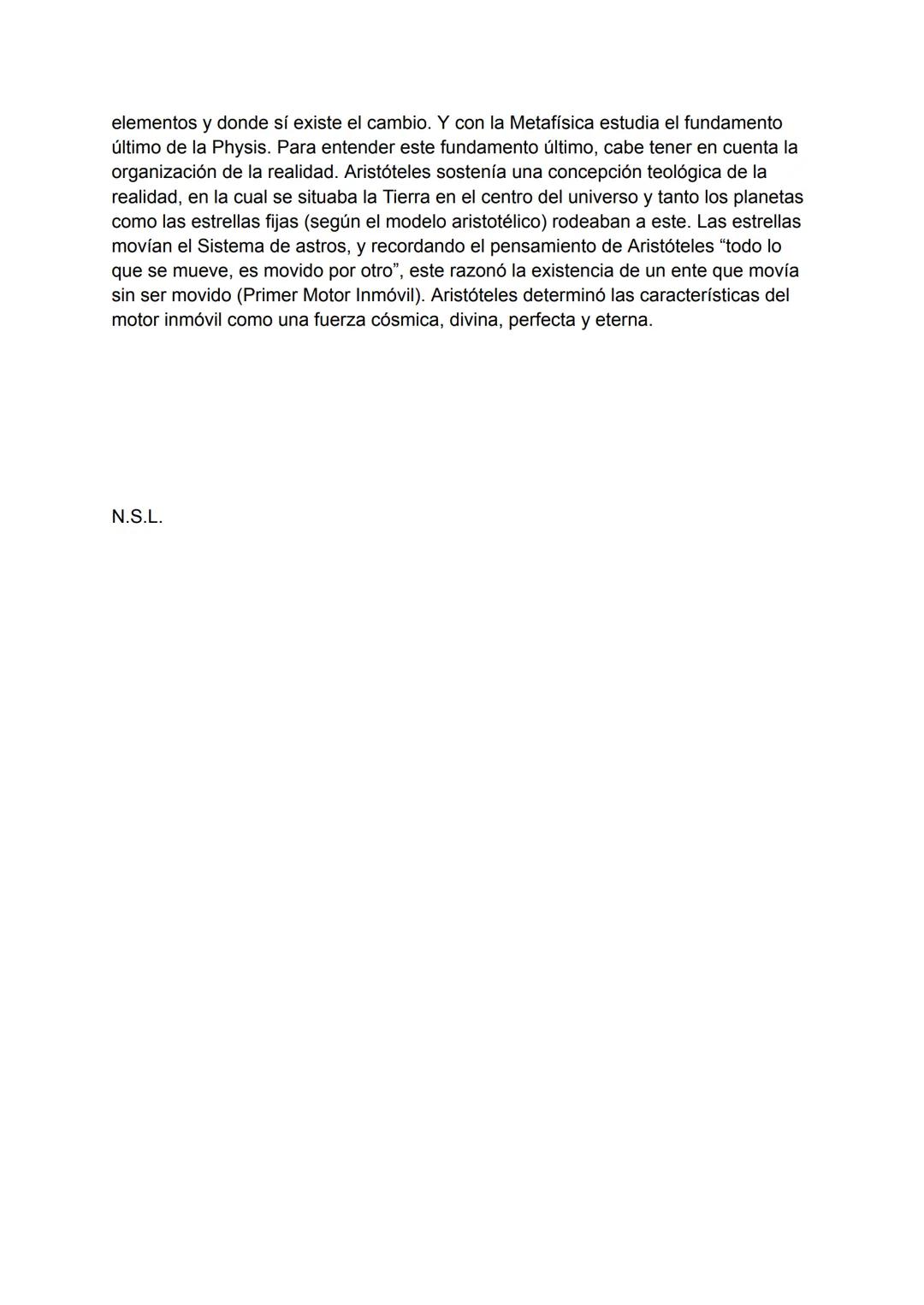 # Realidad y Conocimiento
Aristóteles, nacido en Estagira, fue un realista, es decir, solo creía en las cosas
definidas por la ciencia, sie