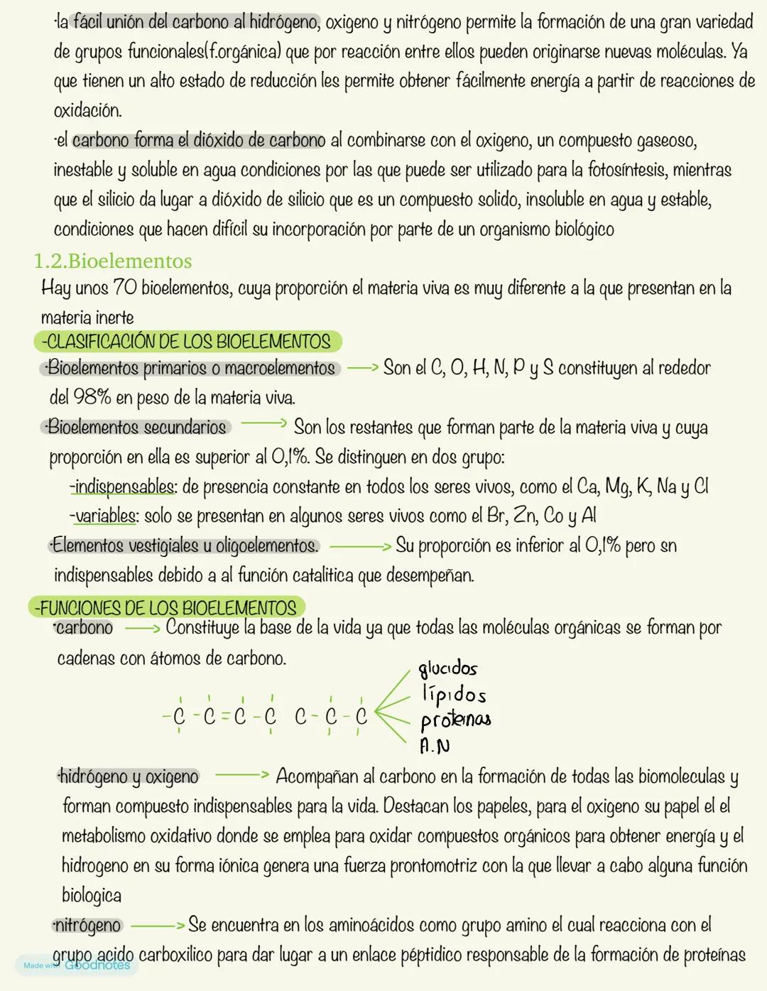--- OCR Start ---
BIOLOGÍA
Tema 1: bioelementos, agua y s.minerales
1.LA BASE QUÍMICA DE LA VIDA
1.1.Los elementos químicos de la vida
-LA S