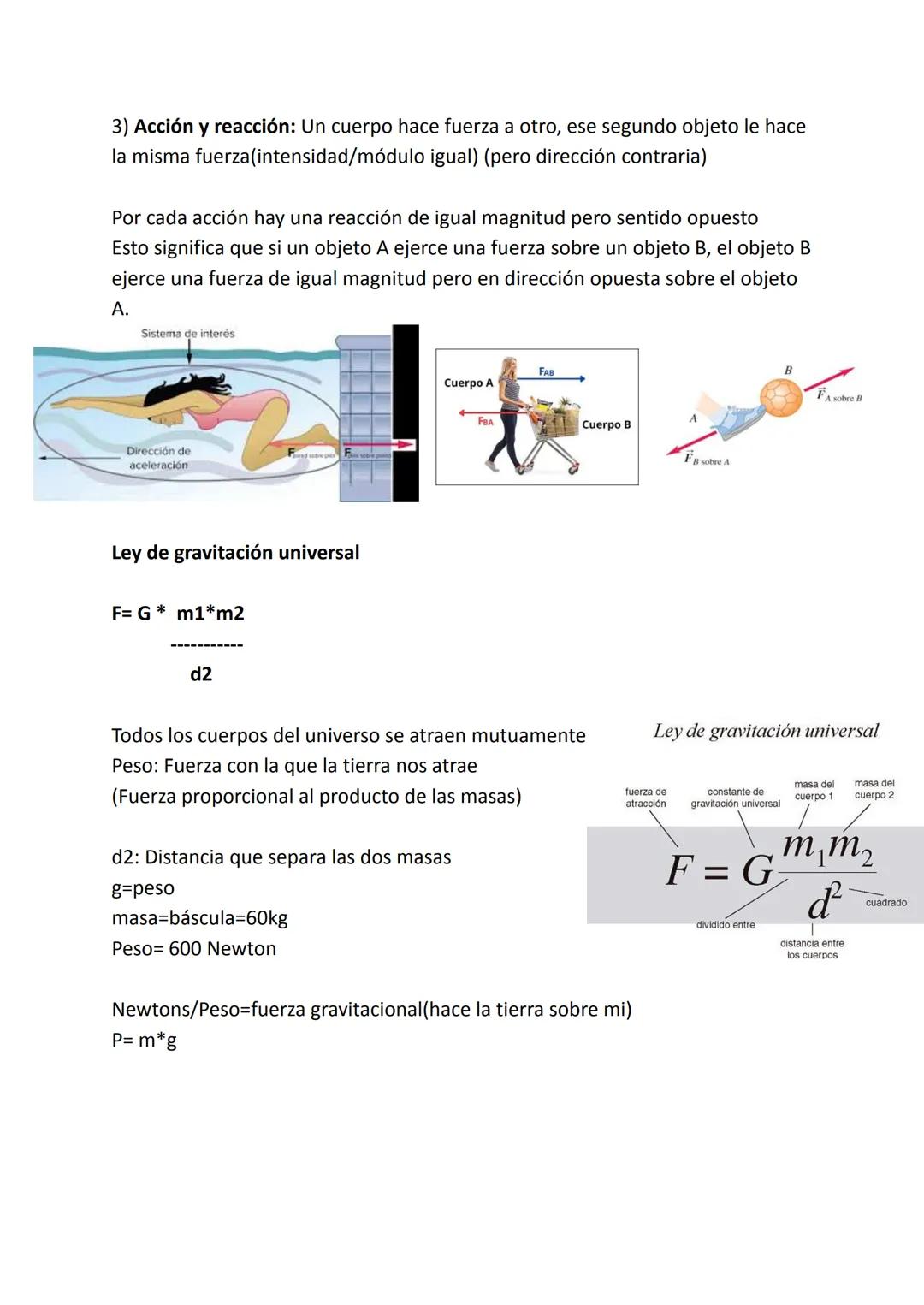 Fisica 4ºESO
Fuerzas y Movimiento
Leyes de Newton
3 leyes+Ley de gravitación universal (Isaac Newton)
1) Ley de la inercia: Resistencia