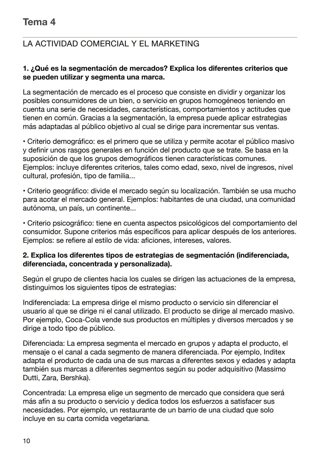 # Tema 1
LA ECONOMÍA Y LA EMPRESA
- Concepto de empresa.
- Unidad Económica de producción y/o distribución.
- Crea un producto: bien (ma