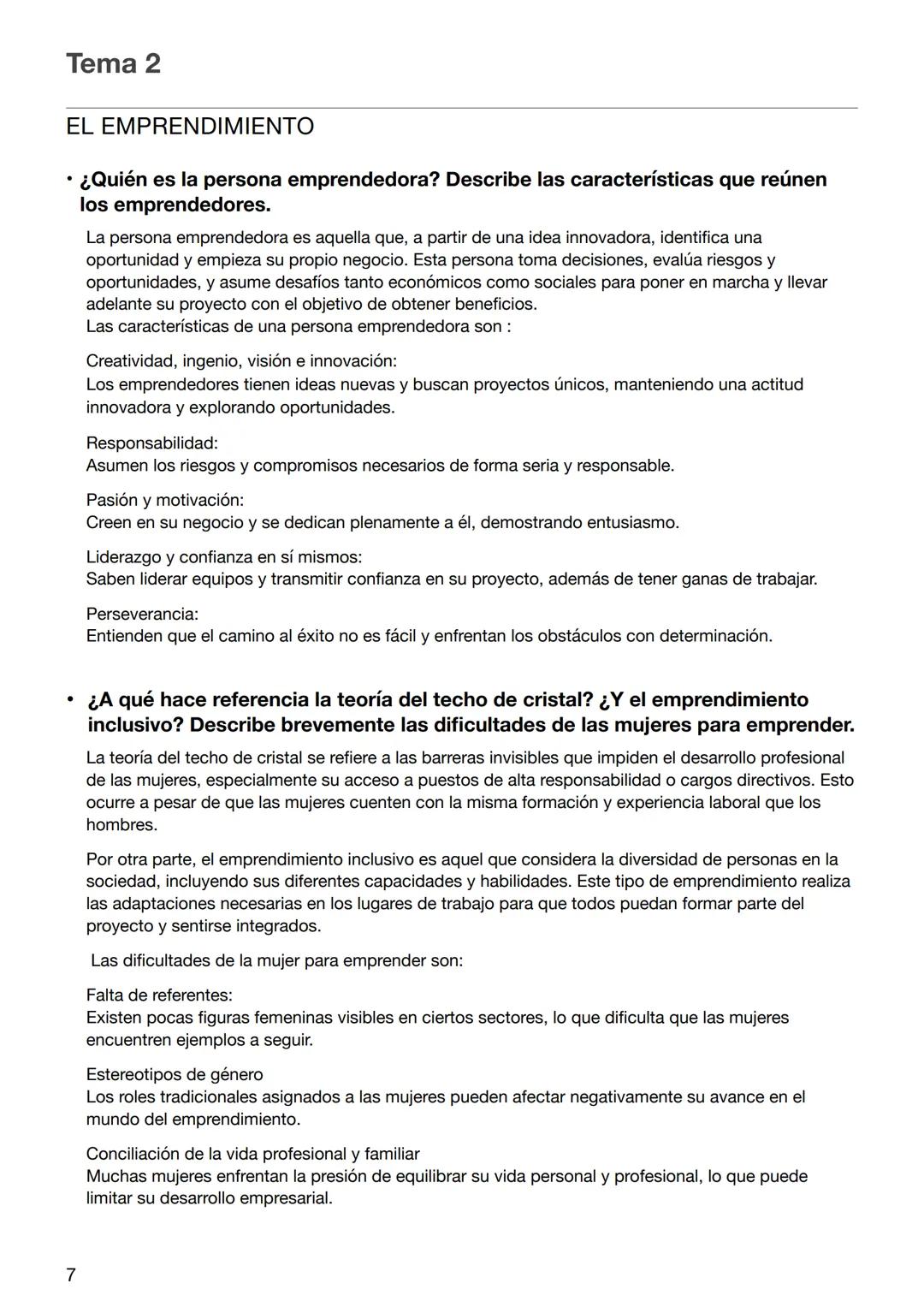 # Tema 1
LA ECONOMÍA Y LA EMPRESA
- Concepto de empresa.
- Unidad Económica de producción y/o distribución.
- Crea un producto: bien (ma