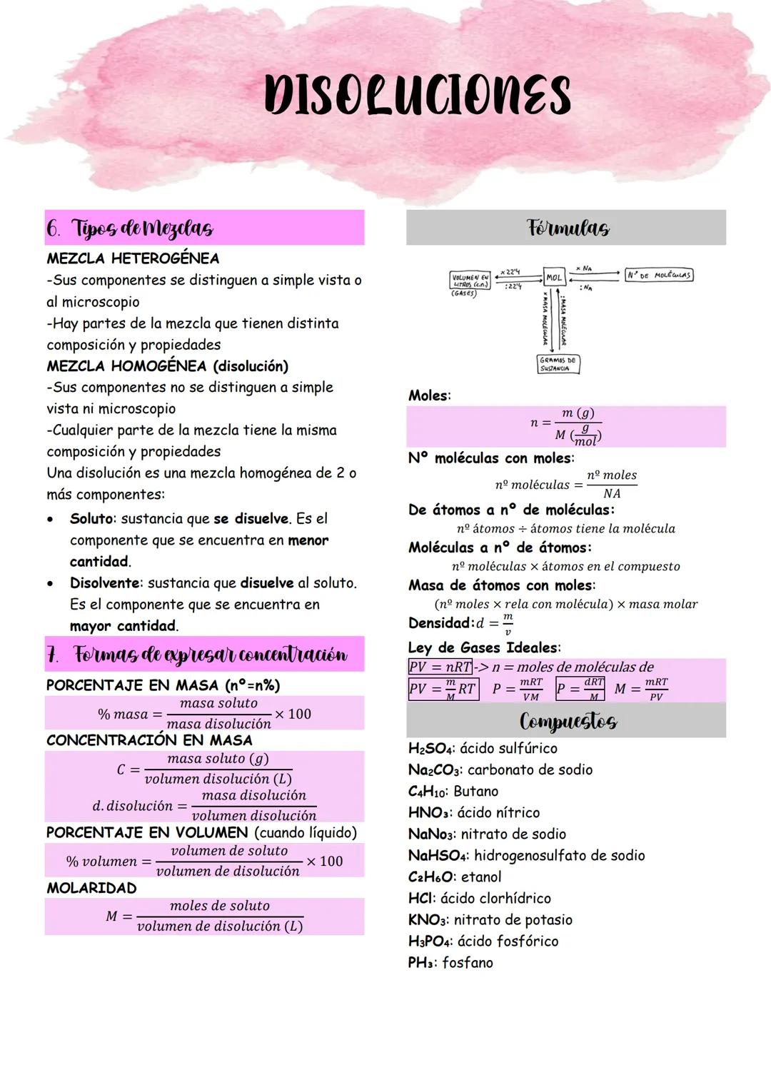 # LEYES Y CONCEPTOS BASICOS EN
QUIMICA
1. Clasificación de la materia
SUSTANCIAS SIMPLES
-Están formadas por un único elemento químico
-No