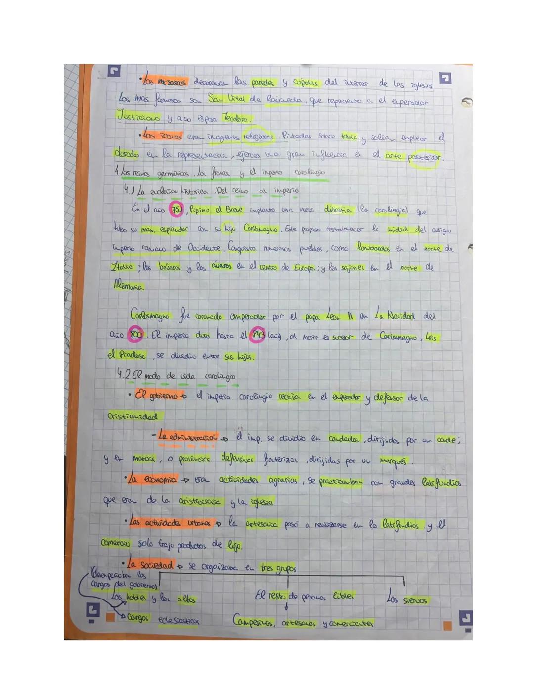 L
# TEMA 1: El inicio de la edad Media, Germanos, bizantinos y musulmanes.
1 la Edad Melia. Etapas y ciuilizaciones.
## 1.1El inicio de la E