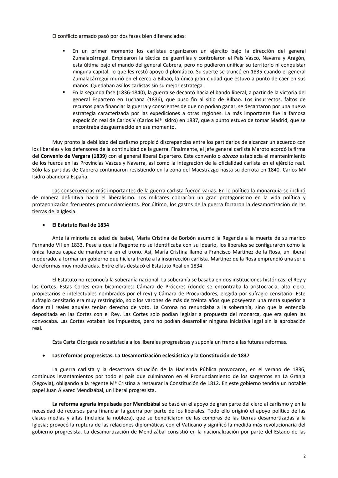 # REVOLUCIÓN LIBERAL EN EL REINADO DE ISABEL II. CARLISMO Y GUERRA CIVIL.
# CONSTRUCCIÓN Y EVOLUCIÓN DEL ESTADO LIBERAL
Durante el reinado
