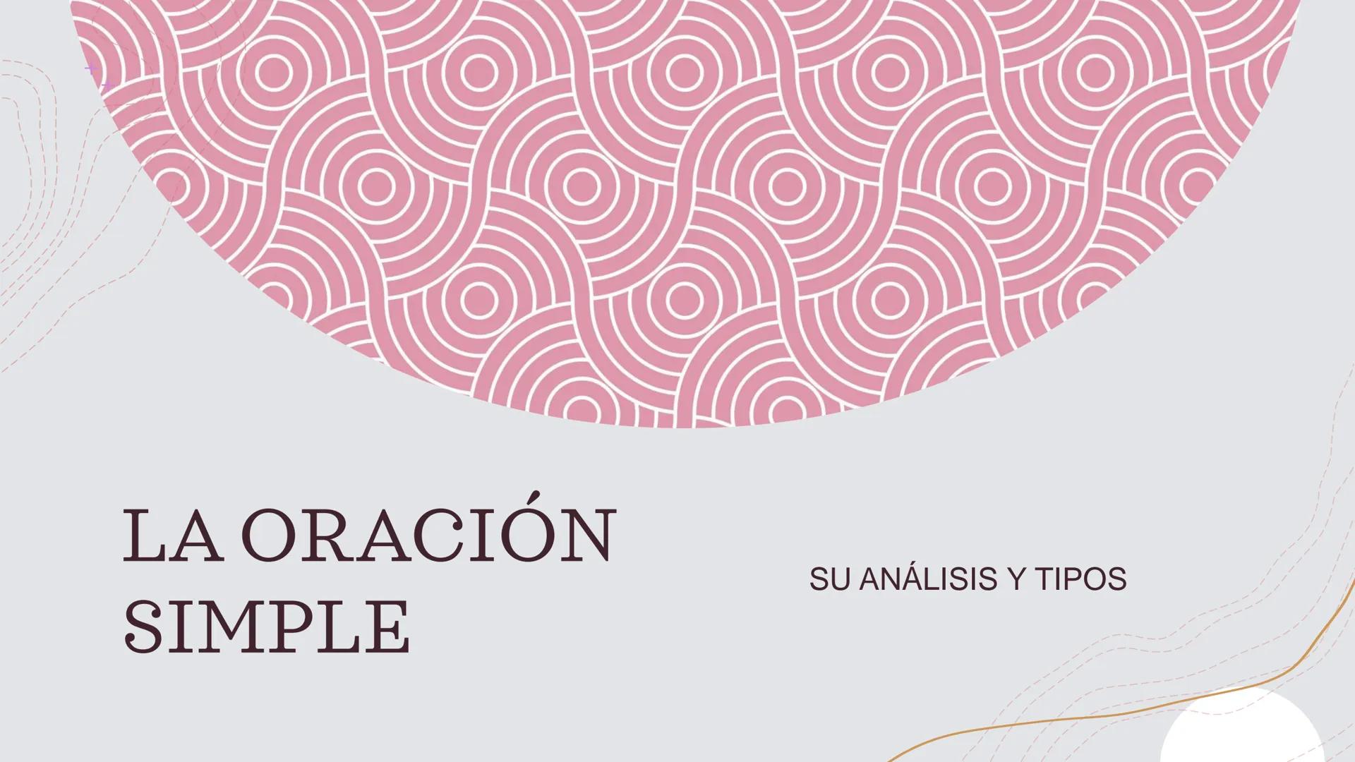 # LA ORACIÓN
# SIMPLE
SU ANÁLISIS Y TIPOS # ESTRUCTURA DE LA
ORACIÓN:
SN (Sujeto) + SV (pred) --- OCR Start ---
Recordemos los sintagmas
S