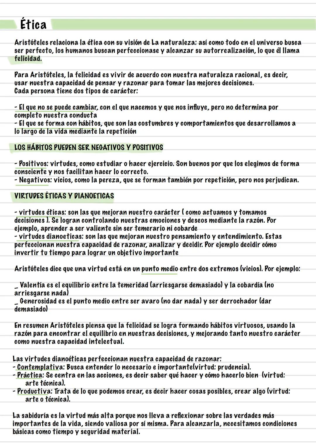 # ARISTÓTELES
Metafísica
Aristóteles plantea la metafísica para estudiar "el ser en cuanto ser"
El concepto "ser": 3 tipos
Unívocos: aquel