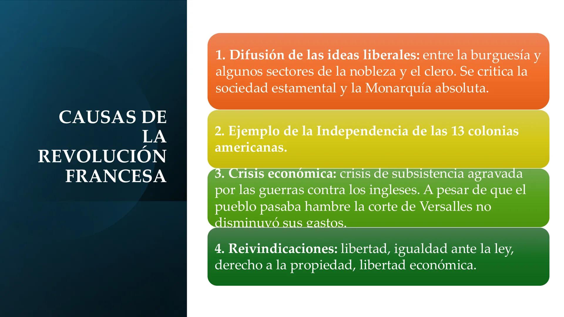 # La Revolución Francesa
# TEMA 2 ¿QUÉ
NUEVA ERA
SURGIÓ DE
LAS
REVOLUCIONE
S LIBERALES? # 1. ¿FUE 1789
EL AÑO DEL
TERCER
ESTADO? CAUSAS DE