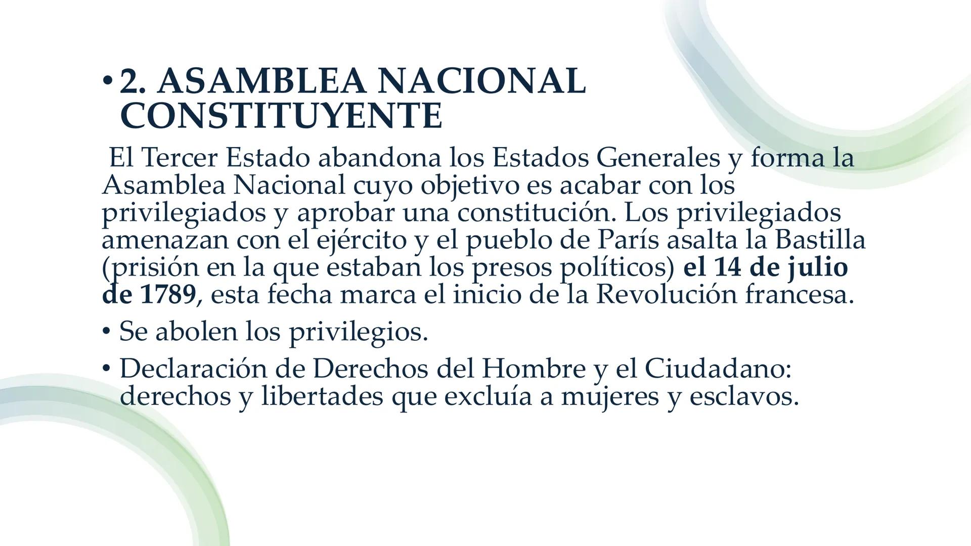 # La Revolución Francesa
# TEMA 2 ¿QUÉ
NUEVA ERA
SURGIÓ DE
LAS
REVOLUCIONE
S LIBERALES? # 1. ¿FUE 1789
EL AÑO DEL
TERCER
ESTADO? CAUSAS DE