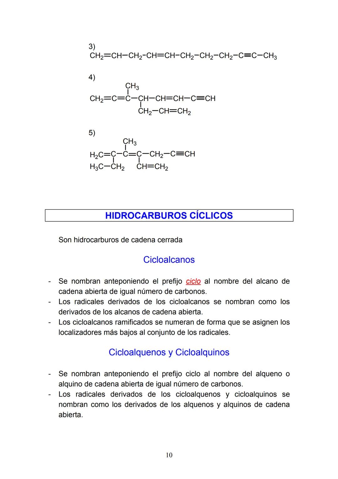 # FORMULACIÓN DE QUÍMICA ORGÁNICA BÁSICA
Nivel 4º ESO
- Alcanos
- Alquenos
- Alquinos
- Hidrocarburos cíclicos
- Hidrocarburos aromáticos
-