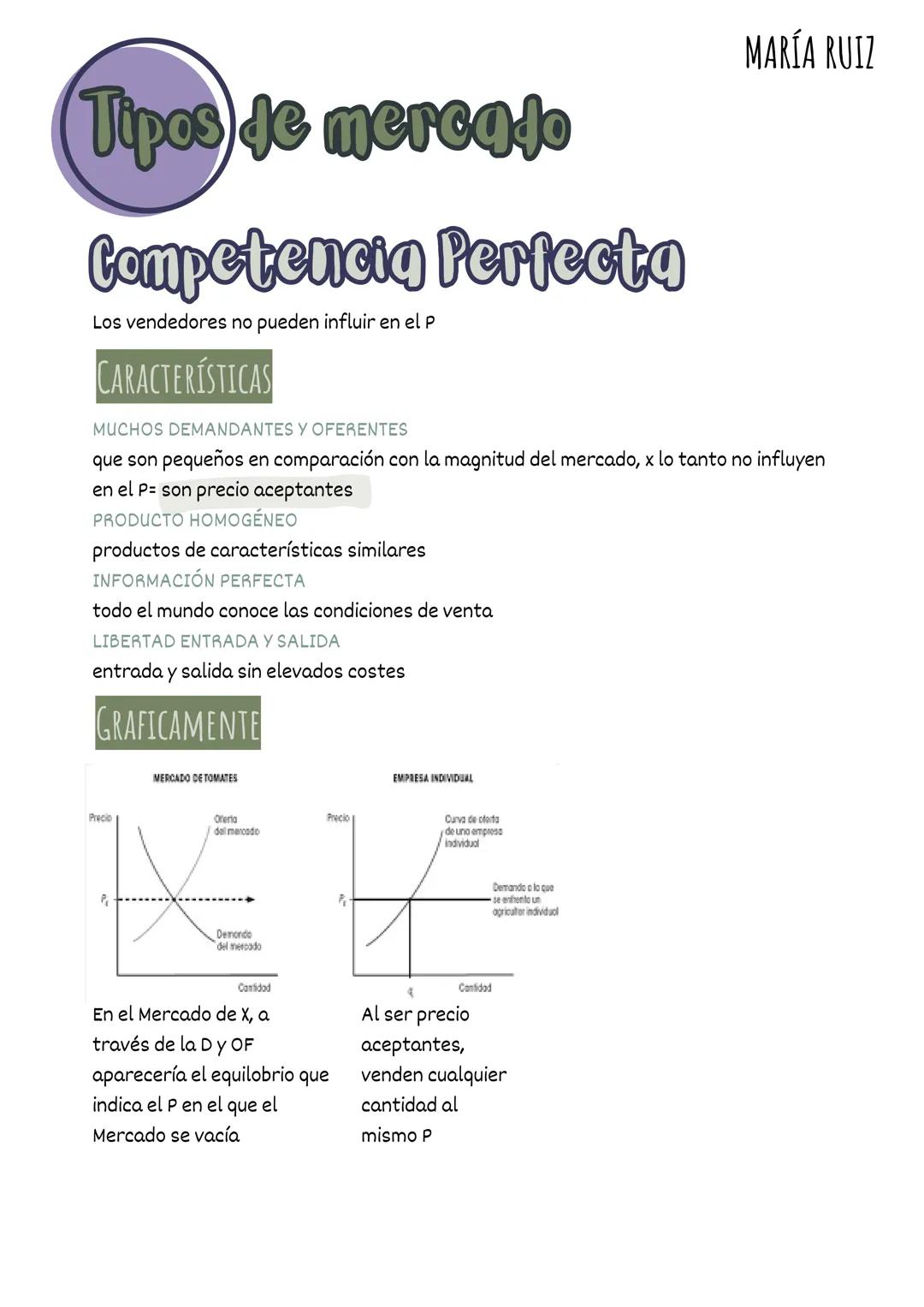 MARÍA RUIZ
# T.3 Funcionamiento
## DE MERCADO
# Demanda
Cantidad de un B que el comprador
está dispuesto a comprar por cada
precio, en un de