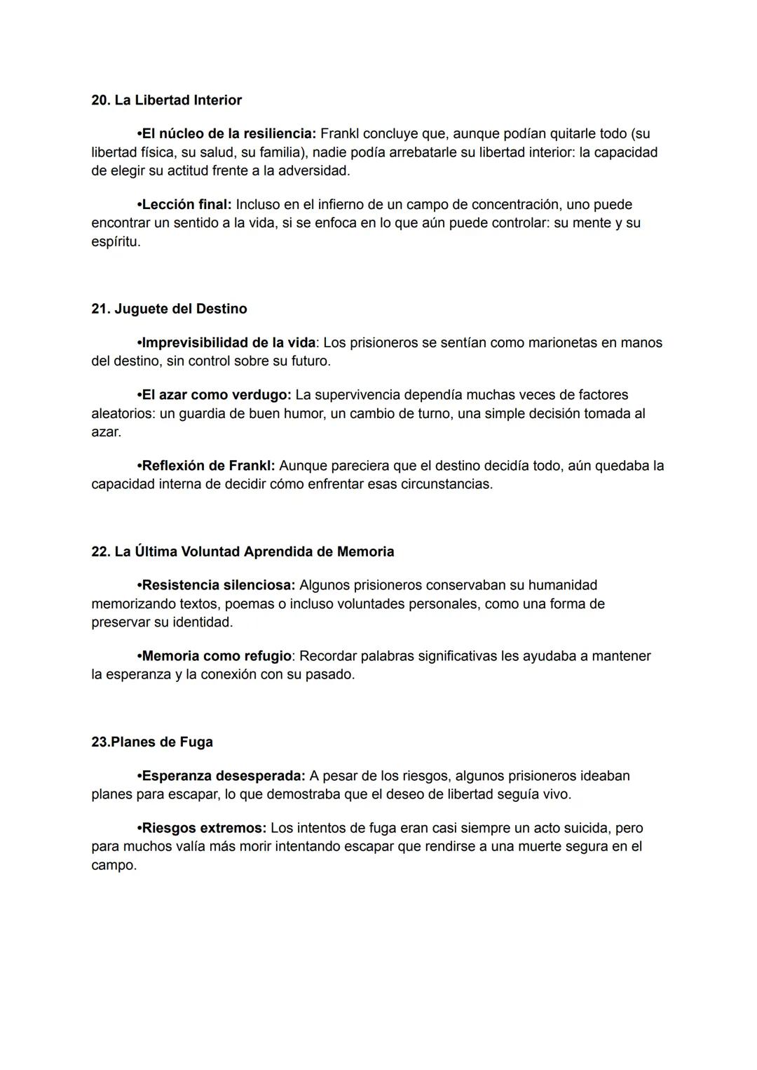 Este libro es una mezcla entre un testimonio personal de Viktor Frankl (quien sobrevivió
a varios campos de concentración nazis) y una refle