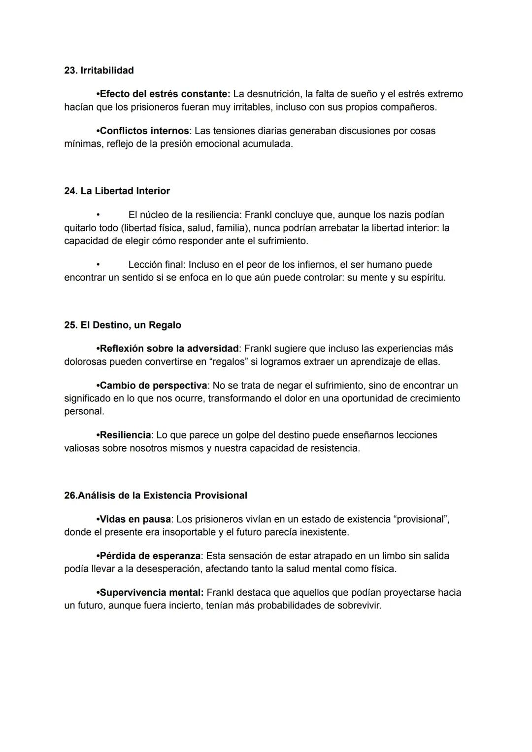 Este libro es una mezcla entre un testimonio personal de Viktor Frankl (quien sobrevivió
a varios campos de concentración nazis) y una refle