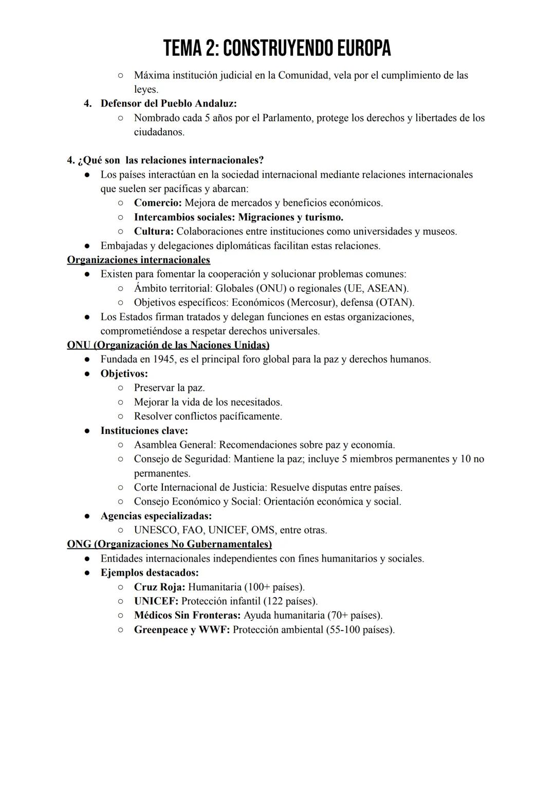 # TEMA 2: CONSTRUYENDO EUROPA
0. ¿Qué es y qué funciones tiene el Estado?
El Estado es una organización política y administrativa que gobier